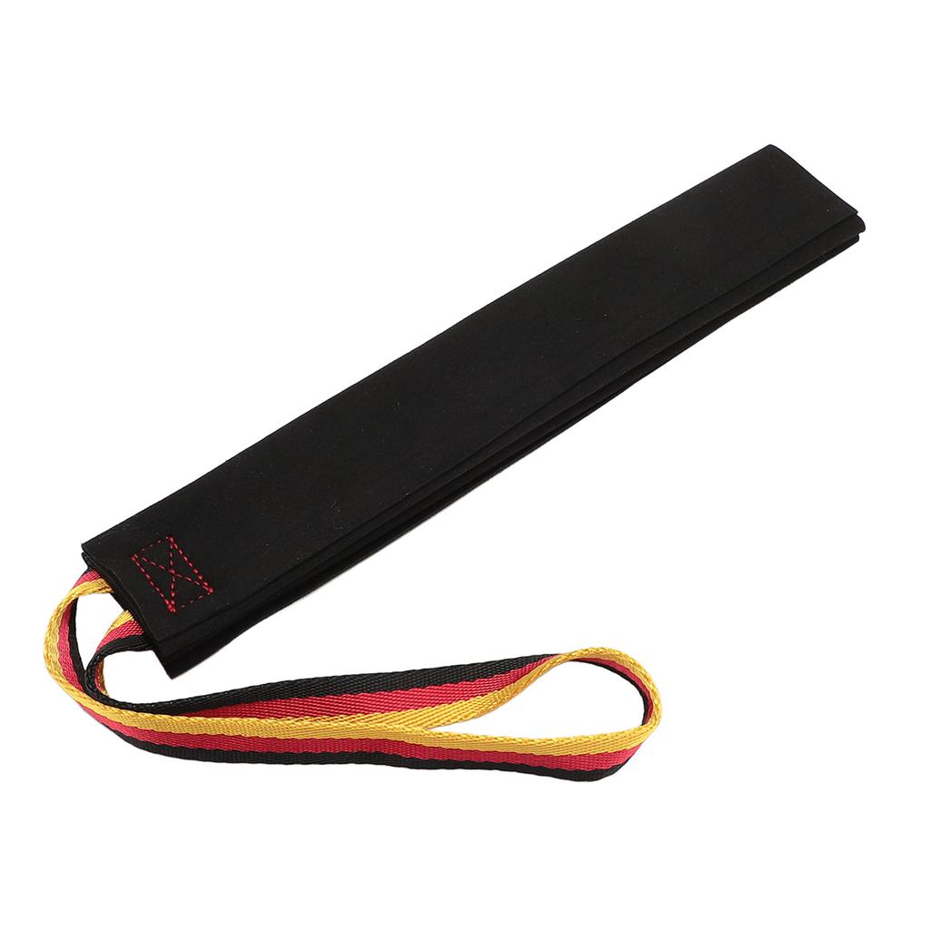 Dog Bite Rag Train Bite Grip Build Prey Drive Leather Interactive Tug of War Toy with Handle for