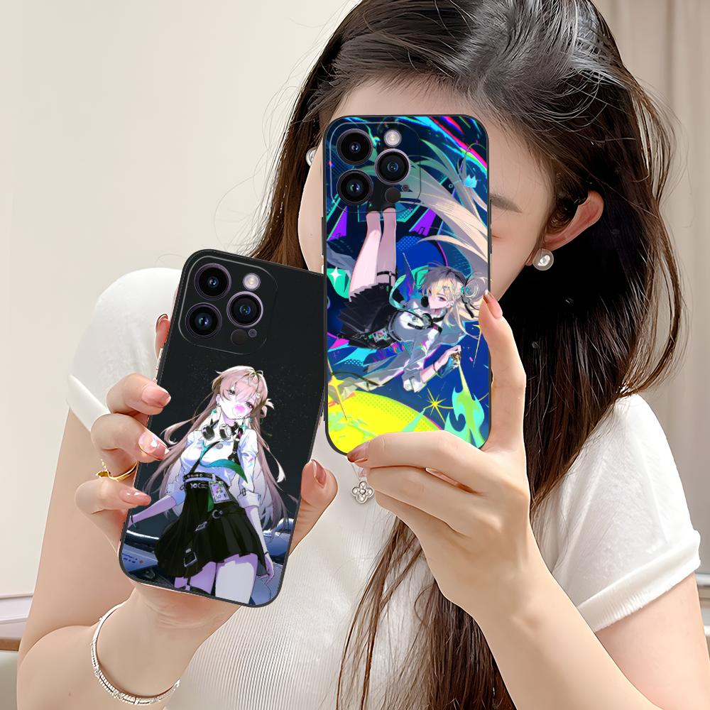 Wuthering Waves Lynae Phone Case for iPhone 17 16 15 14 13 12 11 X XR XS 8 7 Air Pro Max Plus Mini Colorful Cover Luxury Pretty