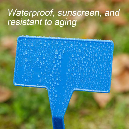 5 шт. Бирки для растений многоразовые пластиковые Т-образные этикетки для растений маркеры для растений