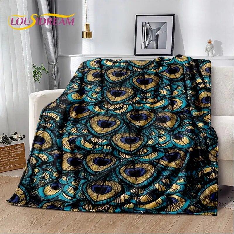 Nordic Bohemia Persia Series Soft Plush Blanket,Flannel Blanket Throw Blanket for Living Room Bedroom Bed Sofa Picnic Leisure