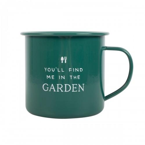 Something Different You´ll Find Me In The Garden Enamel Mug