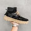 Fashion Autumn Winter New Snow Boots Men's Casual Cotton Boots Fashion High-top Korean Men's Cowboy Boots Platform Sneakers for Men