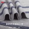 Red Bean Pure Cashmere Scarf Women's Autumn and Winter Warm and Cold proof Grid Scarf Fashionable and Versatile for Men and Women
