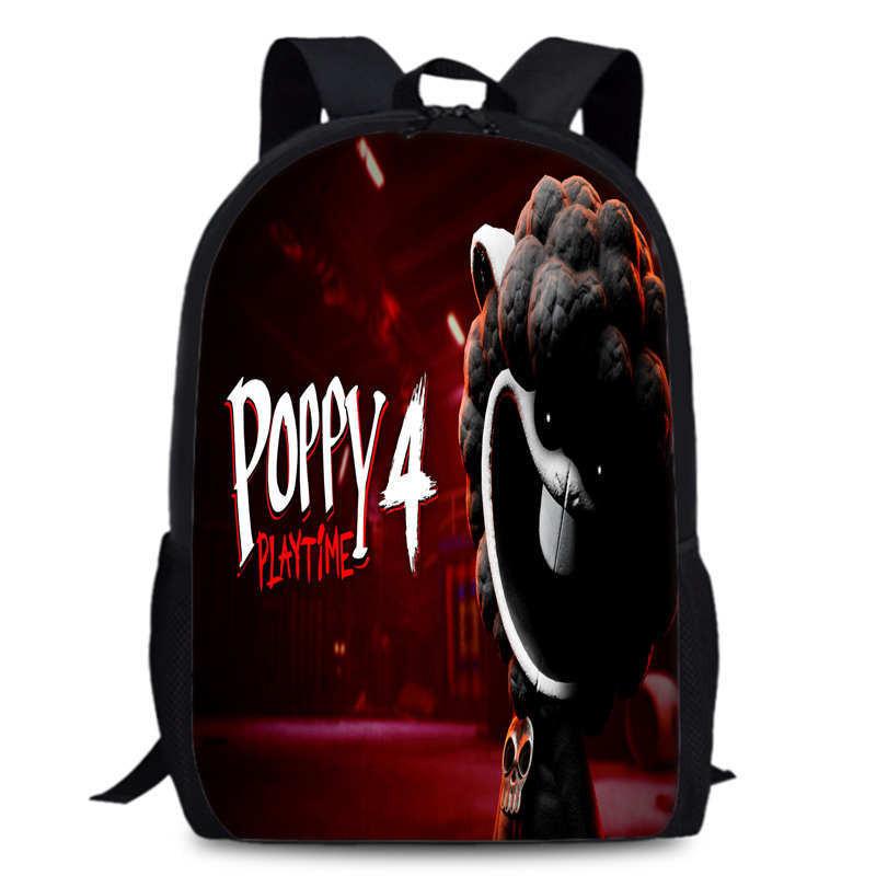 Poppy Chapter Playtime 4 Durable Bookbag 15in Laptop Anime Backpack Oxford