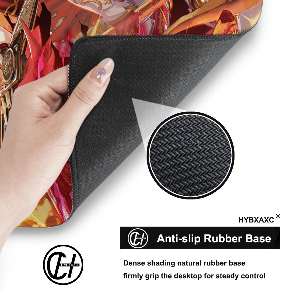 HYBXAXC LUPA Wuthering Waves Game Mouse Pad Large Keyboard Ergonomic Office Rubber PC Non-slip Anti-fray Home Custom Best Price