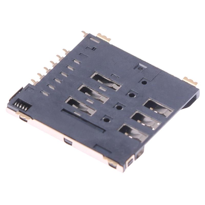 Mup-C792 Micro Sim Card Connector Patch Самопрокалывающийся 6+1 P Sim Card Slot Socket