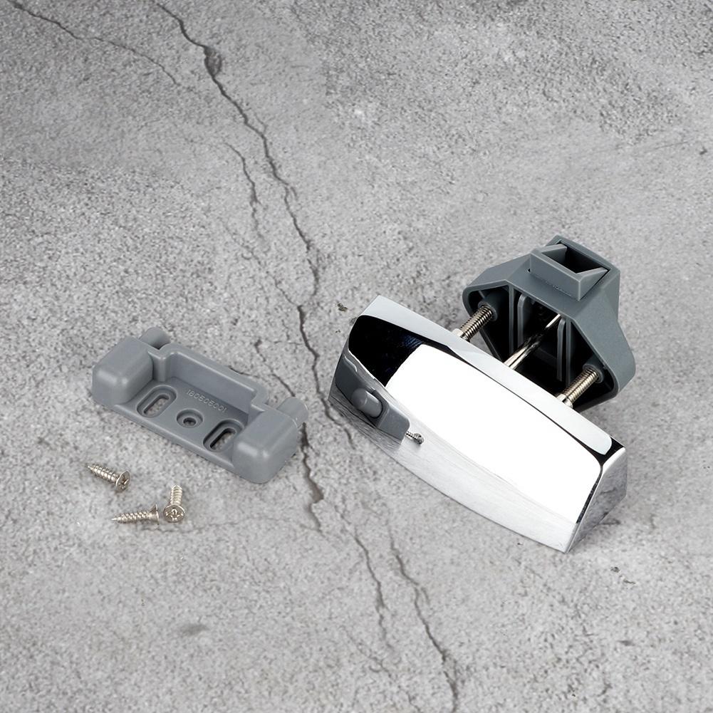 Chrome Fit for Caravan RV Cabinet Drawer Push Lock Latch Furniture Door Push Handle Lock