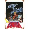 CobraMovieGift "Space Adventure Cobra: The Movie" Tin Sign - Vintage Movie Poster, Retro Home/Bar Wall Decor Gift