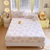 100% хлопок простыня на резинке в цветочном стиле покрывало для кровати приятное для кожи простыня 90/100/120/150/180 см постельное белье Sabanas (Нет наволочки)