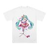 MIKU Северная Америка EXPO 2026 Северные футболки Хатсуне Комикс Мику Музыка Высококачественная Повседневная Хлопковая Футболка Унисекс С Круглым Вырезом Одежда