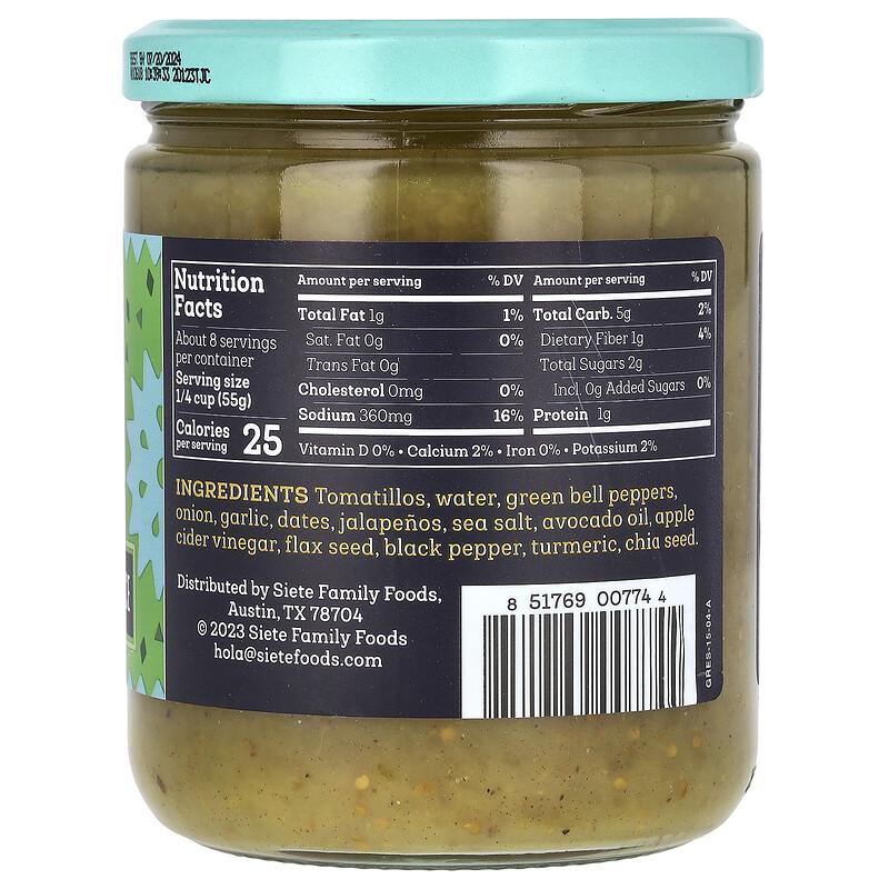 Green Enchilada Sauce, 15 oz (425 g)