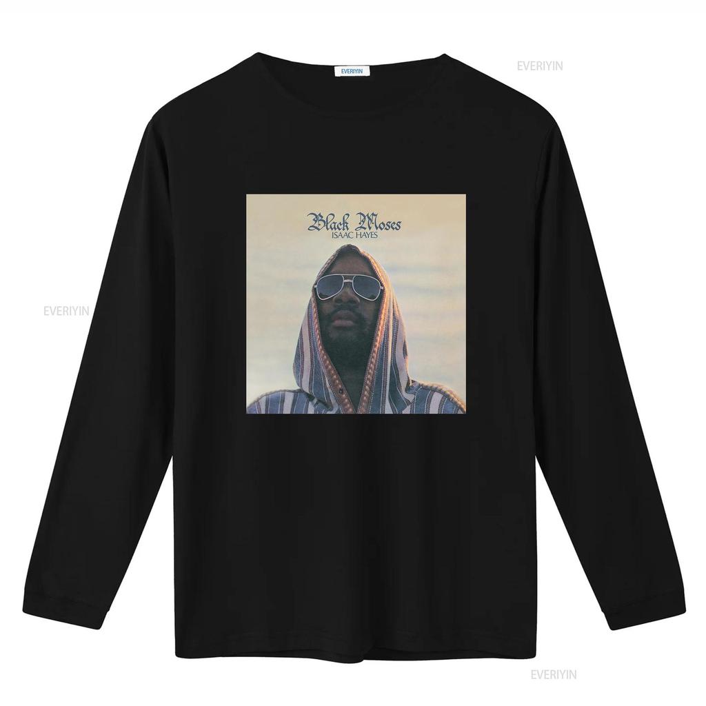 Isaac Hayes Black Moses SOUL STAX  T Shirt vintage Washed Slightly Comfortable designer clothes graphic Casual Breathable