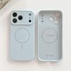 Магнитный чехол для телефона для IPhone 17 Air 16 15 14 13 12 11 Pro Max XS XR X для Magsafe Беспроводная зарядка Жидкий силикон Мягкий чехол