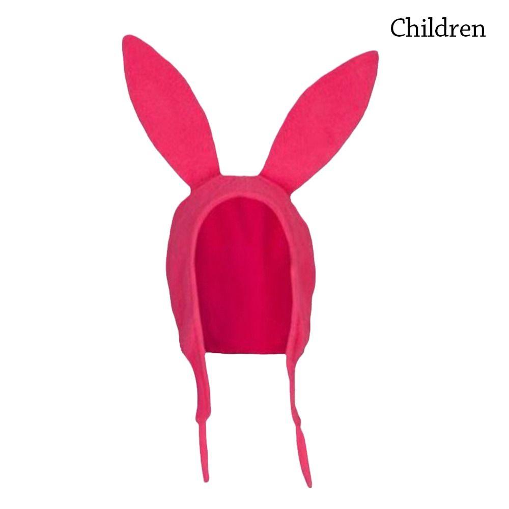 Winter Warmer Bunny Ear Cosplay Cap Cartoon Cosplay Props for Adult Children Teenagers
