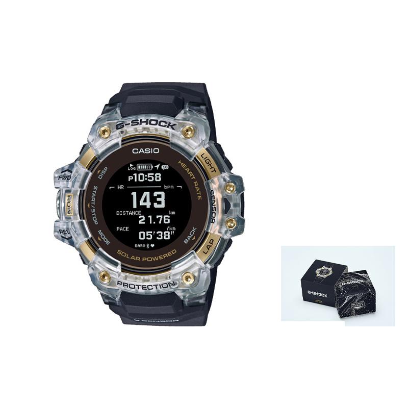 Casio Модные часы серии G-SHOCK, ударопрочная конструкция, водонепроницаемые, кварцевый механизм, полимерный ремешок, японский и корейский GBD-H1000-1A9JR