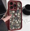 Новый цветочный чехол для iPhone 17 для 17 Pro Max/15/14 Pro/13/12, Дизайн для женщин, пересекающий границы