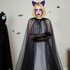 Костюм с капюшоном Мантия Жуткая мантия с капюшоном Для косплея Хэллоуина Костюм для косплея Для маскарадов Фотосессий Вечеринок Фантазийный