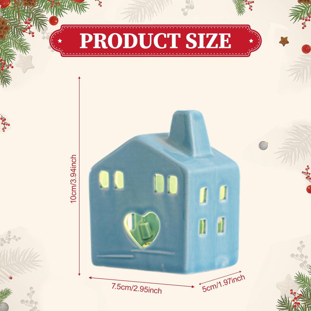 Ceramic with LED Lighting, Small Figurine.