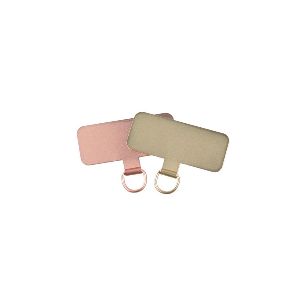 Detachable Phone Lanyard Gasket Hanging Cord Phone Card Clip Durable Metal Phone Patch Replacement
