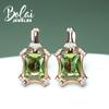 Zultanite Clasp Earring Created Gemstones Multi Color 925 Stelring Silver for Women Wife Creative Gift