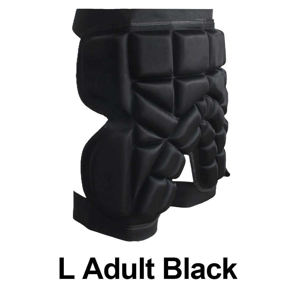 Унисекс Утолщенная защита бедер EVA Защитные накладки для бедер Защитная накладка для ягодиц против падений Регулируемая для катания на коньках, лыжах, сноуборде