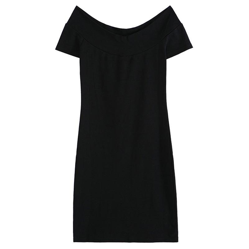 Женское платье на одно плечо с короткими рукавами, элегантное платье с сумкой на бедрах, короткое летнее платье