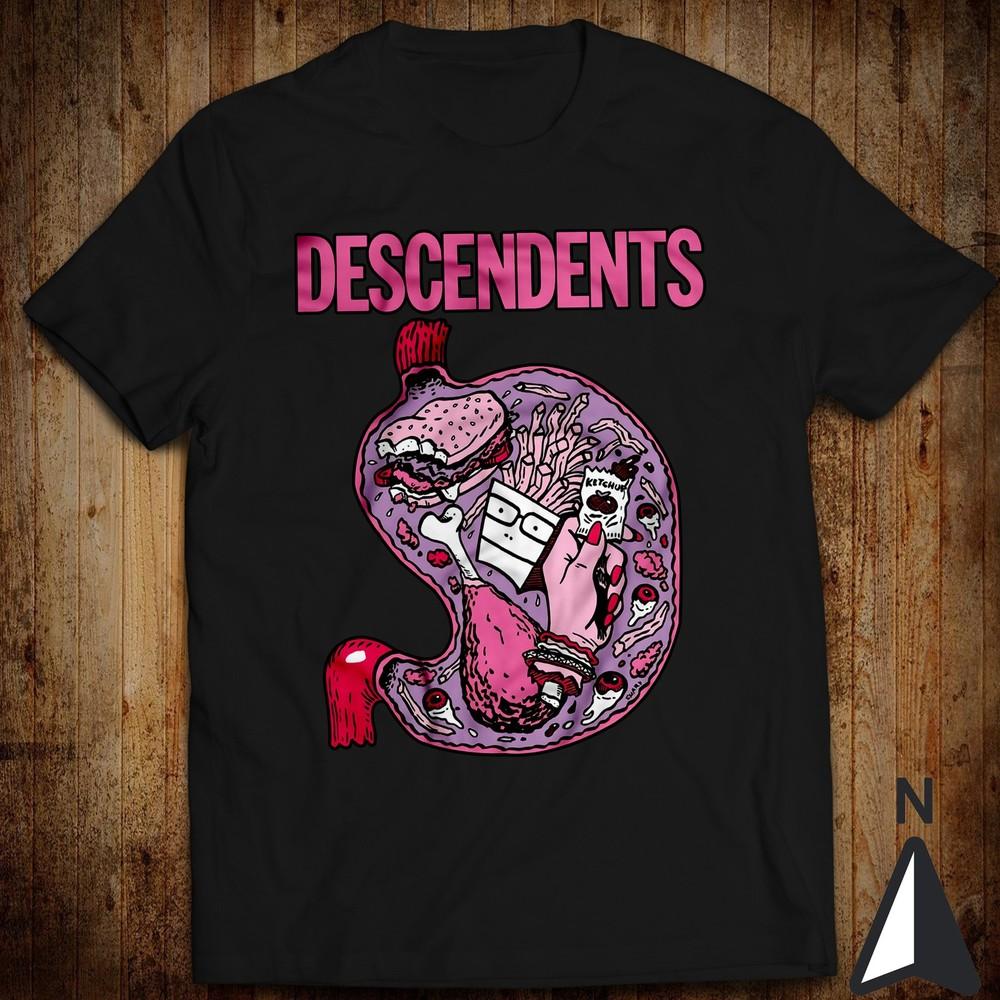 Винтажная ретро популярная футболка Descendents Майло Аукерман Карл Альварез Билл Стивенсон Унисекс футболка