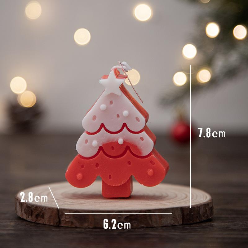 Ins Christmas Tree Aromatherapy Candle Home Creative Styling Candle Souvenir Christmas Gift