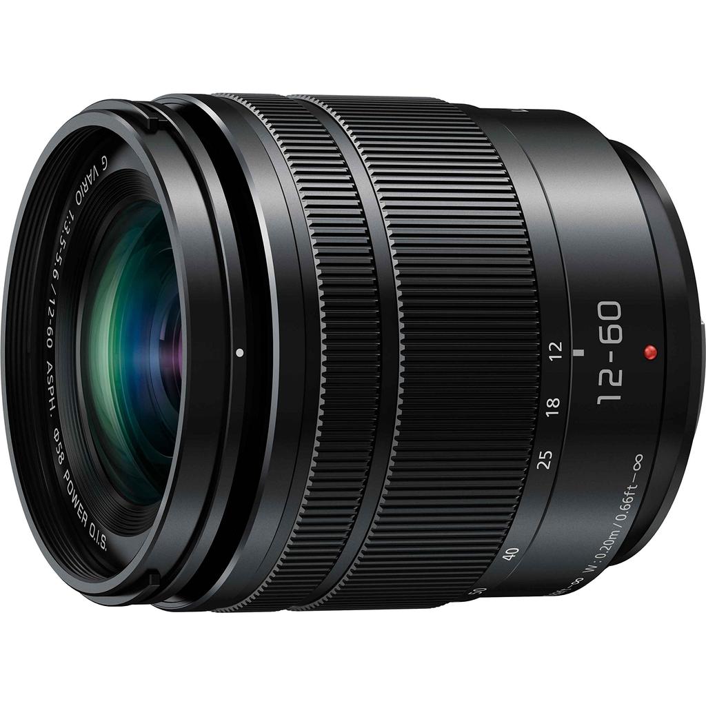 Panasonic Standard Zoom Lens for Micro Four Thirds Lumix G VARIO 12-60mm/F3.5-5.6 ASPH./POWER O.I.S H-FS12060