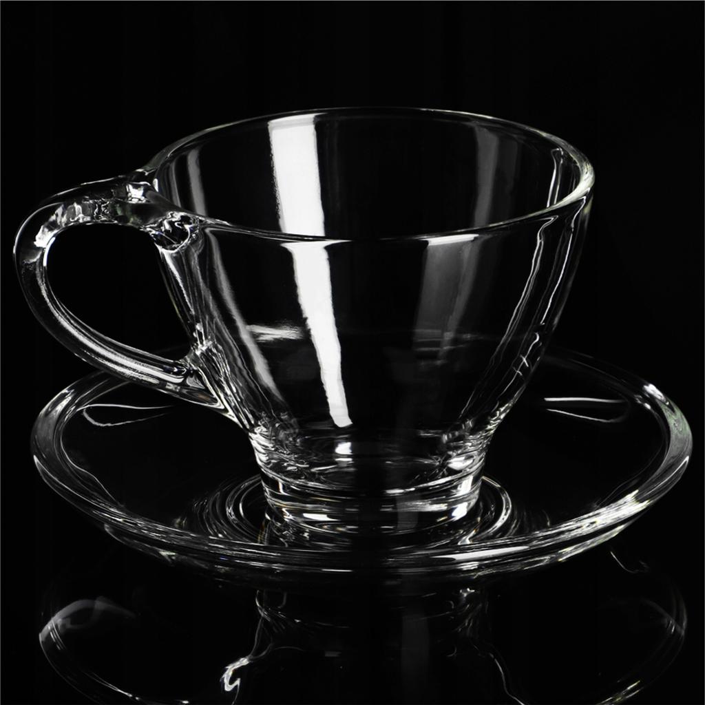 KADAX Cups With Saucers For Coffee Tea 200ml