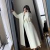 Women's, Autumn And Winter, Loose Coat, Woolen Coat, Medium Length, Thickened Coat