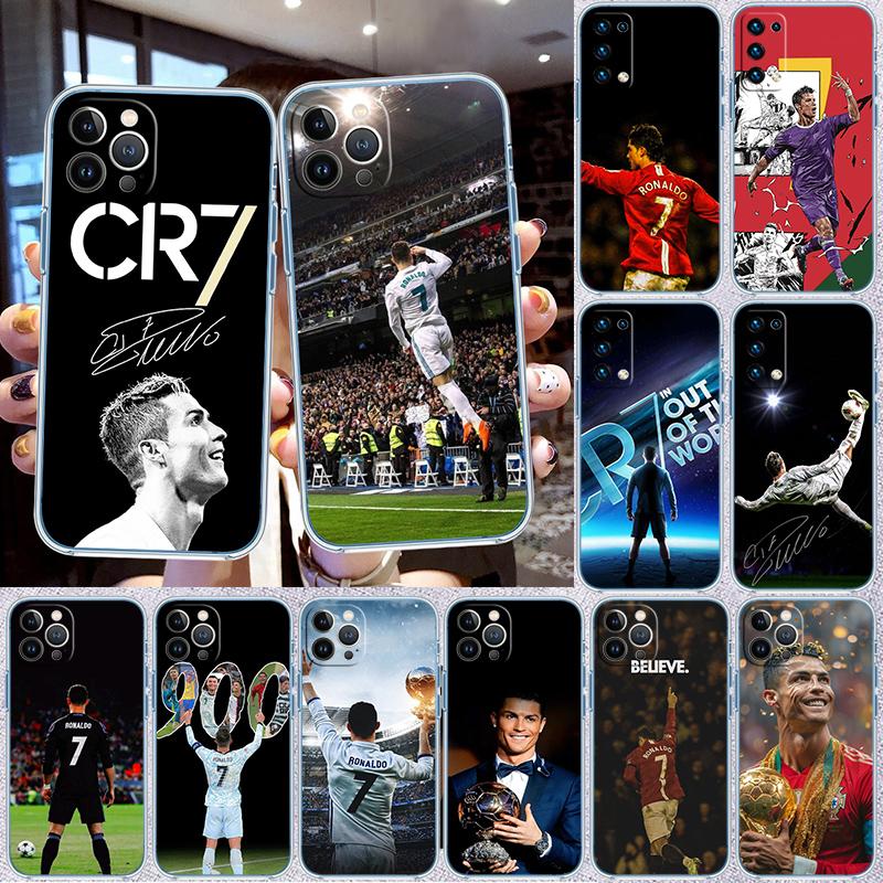 Прозрачный чехол C-Cr7 для Samsung Galaxy A04 A04S A14 A23 A34 A54 M23 M33 M52 M53