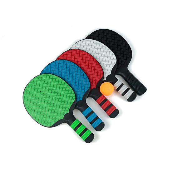 Ракетки для пинг-понга, силиконовые, тренировочная ракетка для пинг-понга с эргономичным дизайном