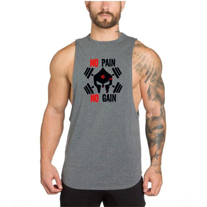 Do The Work Spot Restock Лето Новый бренд Бодибилдинг Фитнес Тренировки Мужская хлопковая майка с круглым вырезом и графическим принтом для спортзала