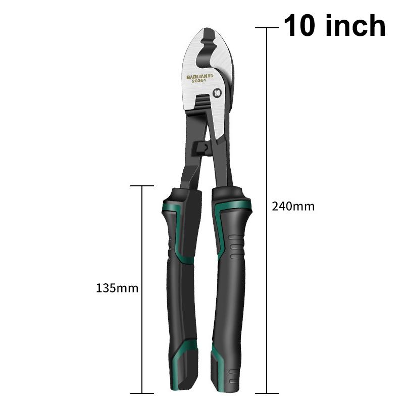 6-10 дюймов Многофункциональный кабелерез Ручные кусачки для проволоки Кусачки для разрыва проволоки Режущий инструмент Кабелерез промышленного класса