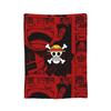 Sanji Vinsmoke Luffy Anime Flannel Blanket  Awesome Throw Blankets for  Sofa Bedding Lounge 150*125cm Rug Piece,