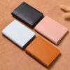 Portable Wallet Bank Card Bag Short Pu Leather Wallets