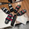 Thick-soled Slippers Women's Summer Home Indoor Couple Soft-soled Bathroom Bath Home Sandals One-word Wear Outside