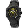 Мужские часы Orient Enterprise Chronograph с черным циферблатом FTV0007B