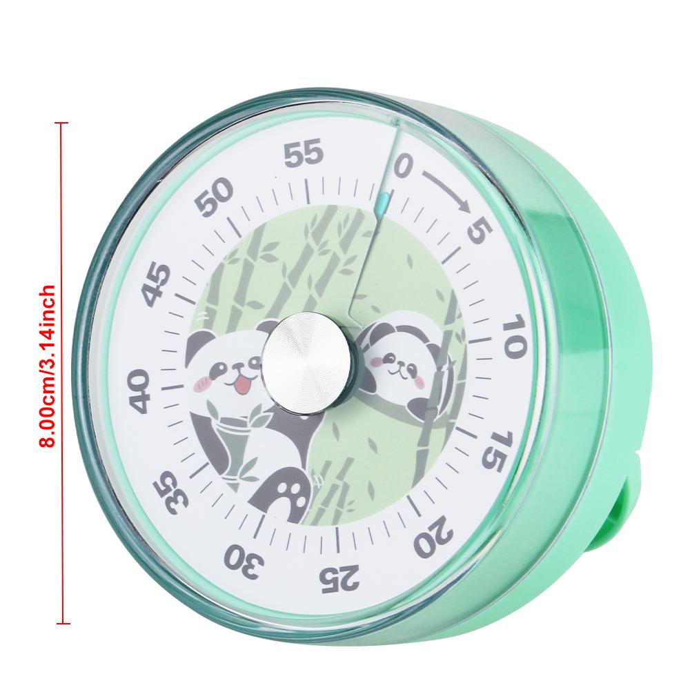 Механический Магнитный Таймер 60 Минут для Студентов Учителей Будильник Таймер для Приготовления с Громким Звонком Визуальный Таймер Кухонный Таймер