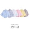 Kaslead New Arrival Women's Fashion Style Fashion All-Match Minimalist Blended Wide Sleeve Shirt 2363801