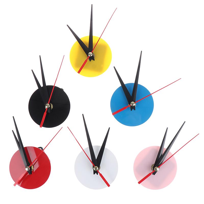 Acrylic Wall Clock Cross Stitch Clock Disc High-End Mute Movement Dial Accessories