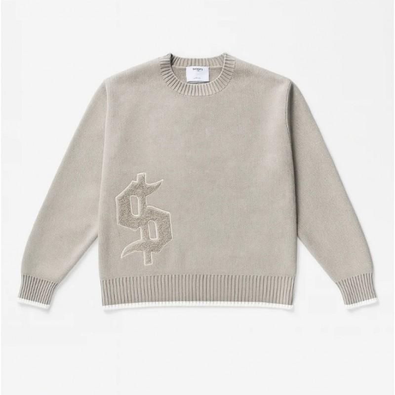 Loose Knit Cardigan Sweater Vintage Style Long Sleeve Soft Warm Top