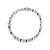 Bracelet - LUXENTER - Lyth - Oxyde de zirconium brillant - Finition rhodiée argentée - 18 cm