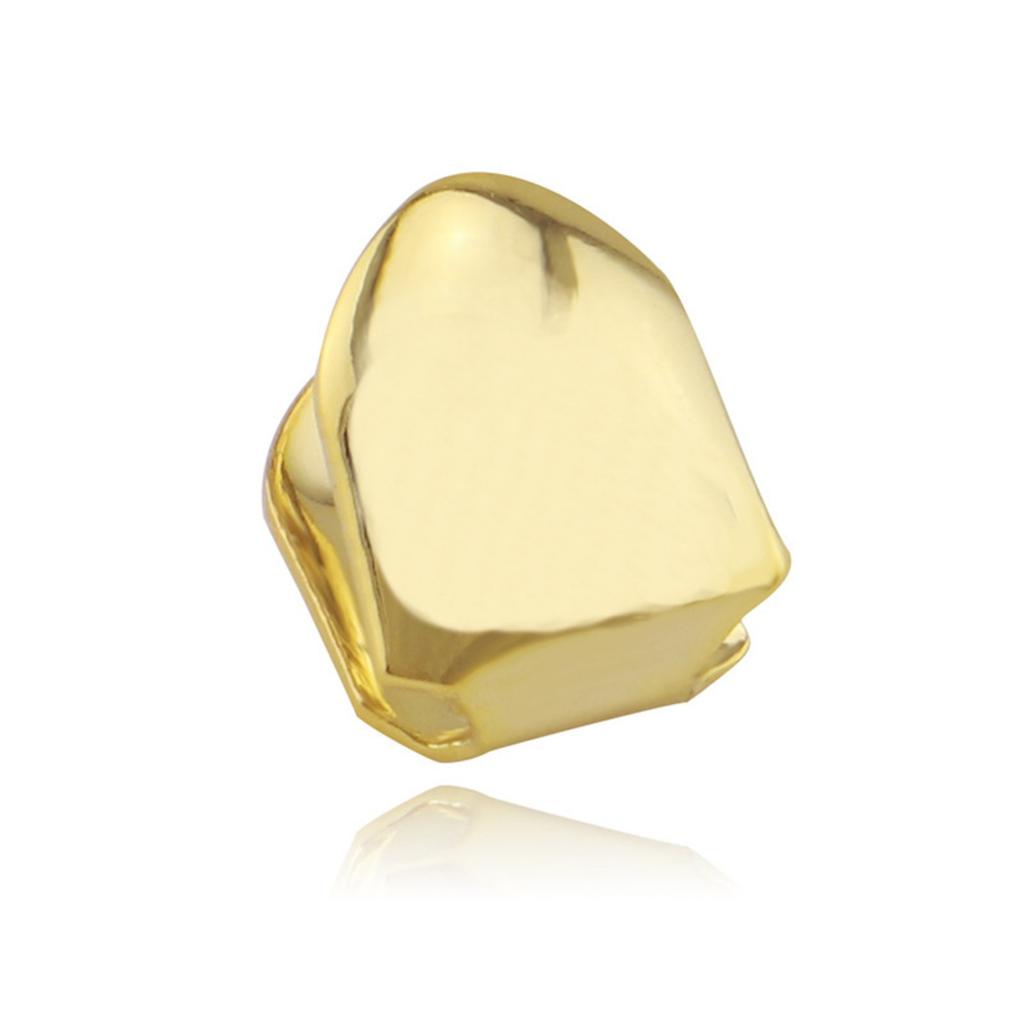 Gold Plated Single Tooth - Hip Hop Tooth Cover, Bling Jewelry for Men Women