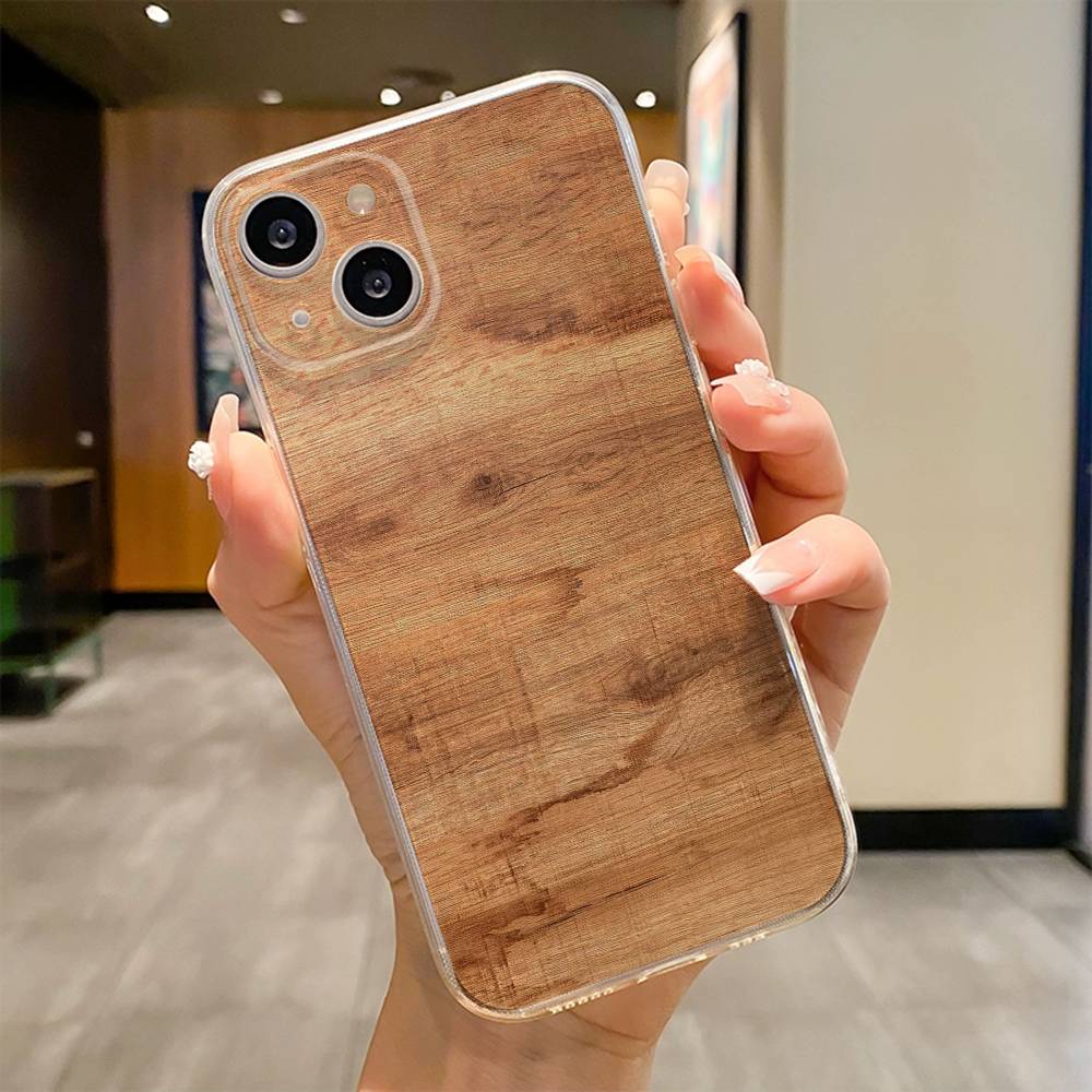 Чехол из натурального дерева для iPhone 17 16e 16 15 14 13 12 11mini Pro Max X XR XSMAX 8 7 Air Plus Мягкий чехол