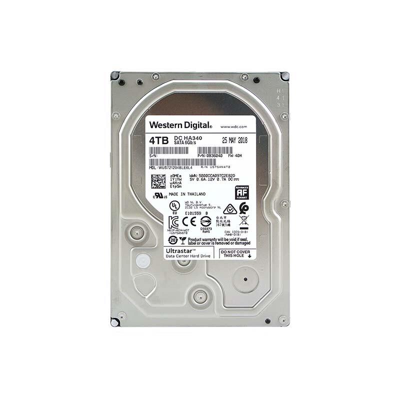 WD Корпоративный SATA жесткий диск 4 ТБ DC HA340