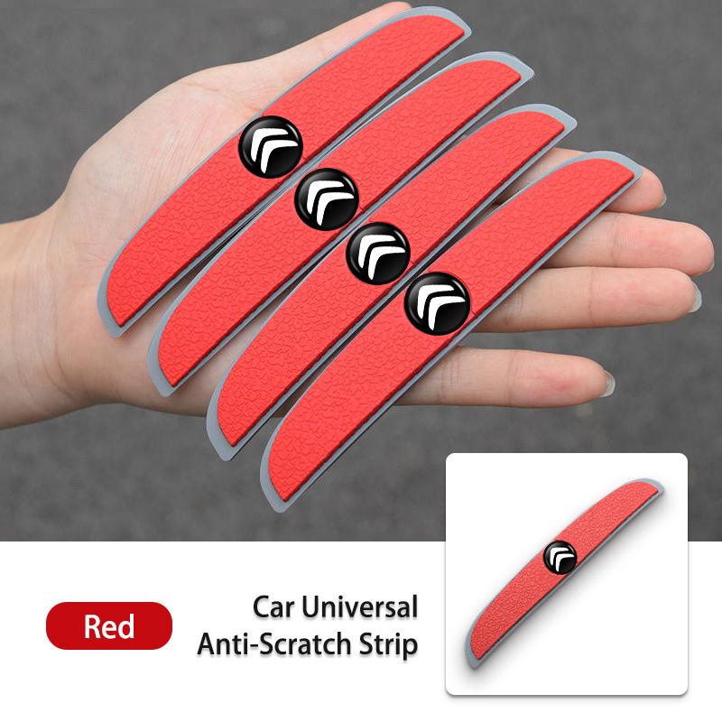 BYMF1 4pcs Car Anti Collision Strips Body Door Protector Stickers For Citroen C4 C3 C5 C1 C2 C6 VTS C4L DS3 DS4 DS5 Grand Berlingo