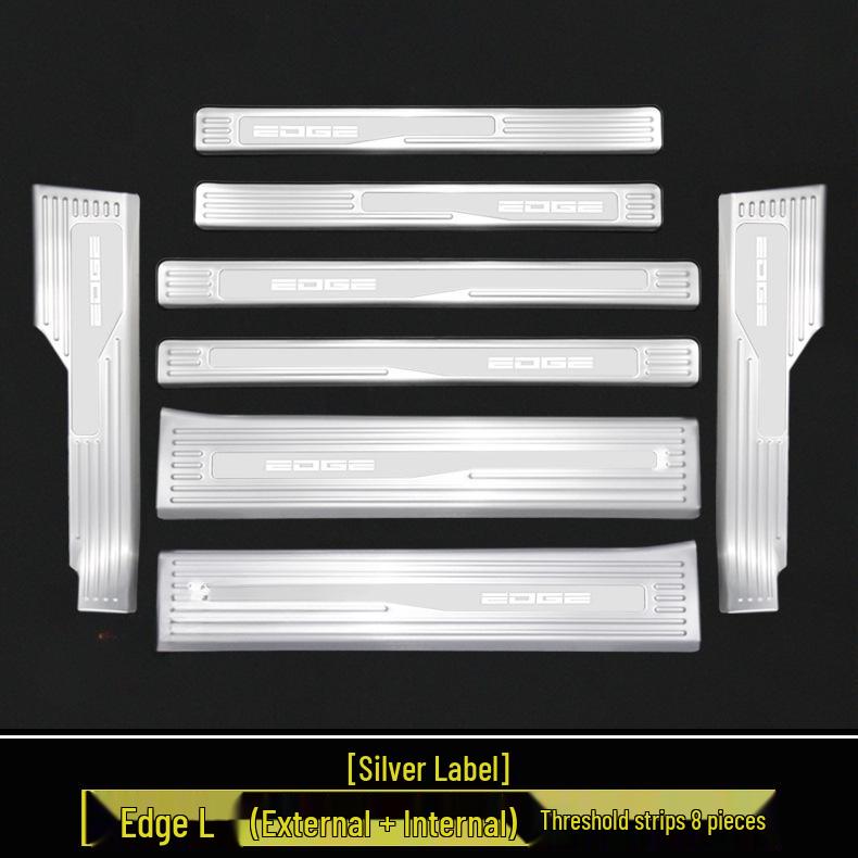 2023-2025 Ford Edge L: Door Sill Strips, Welcome Pedals, Stainless Steel Trunk Protector, Decorative Stickers