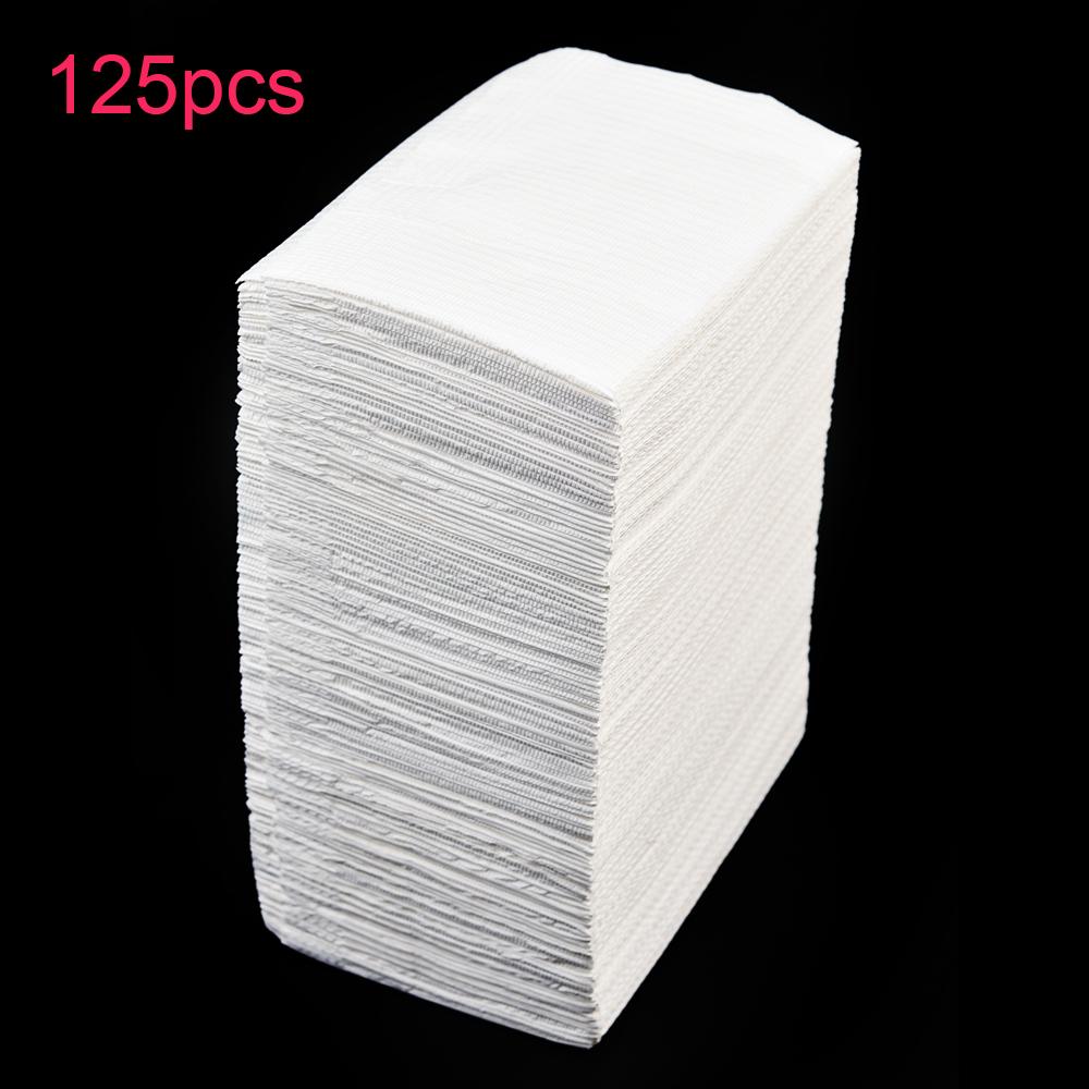 25/125 шт. Настольный коврик для дизайна ногтей, одноразовые чистые подушечки, белый, розовый, синий, фиолетовый цвет, подушка для маникюрного стола